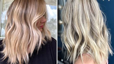 This long blonde hair features large barrel curls all over. 29 Best Blonde Hair Colors for 2020 | Glamour