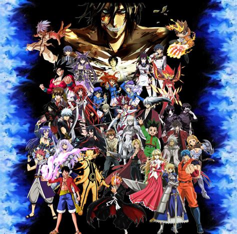 Anime All Stars Wallpaper By Ryokia96 On Deviantart
