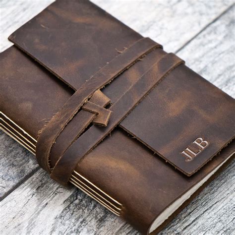 Personalized Leather Journal In 2021 Leather Journal Custom Leather