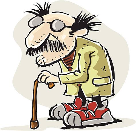 Tired Old Man Illustrations Royalty Free Vector Graphics And Clip Art