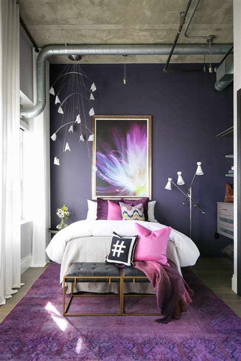 33 Purple Themed Bedrooms With Ideas Tips And Accessories To Help You Design Yours Purple