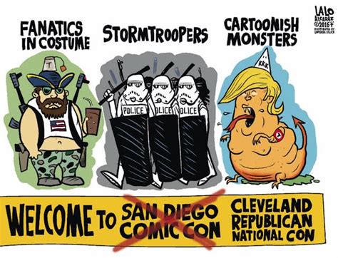 The Best Cartoons Ridiculing The Gop Convention — And Melania Trumps