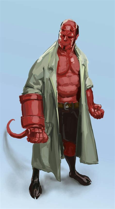 Hellboy Movie Art Zelda Characters Fictional Characters Movies