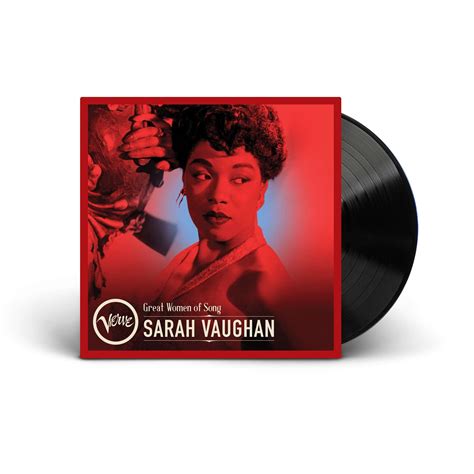 Sarah Vaughan Great Women Of Song Sarah Vaughan Lp Jpc