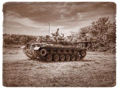 M48 Patton Tank Photograph By William E Rogers