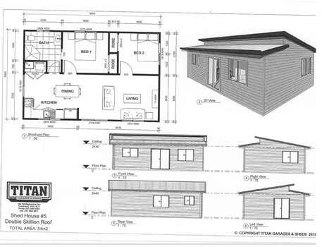 Skillion Roof House Floor Plans Homeplancloud
