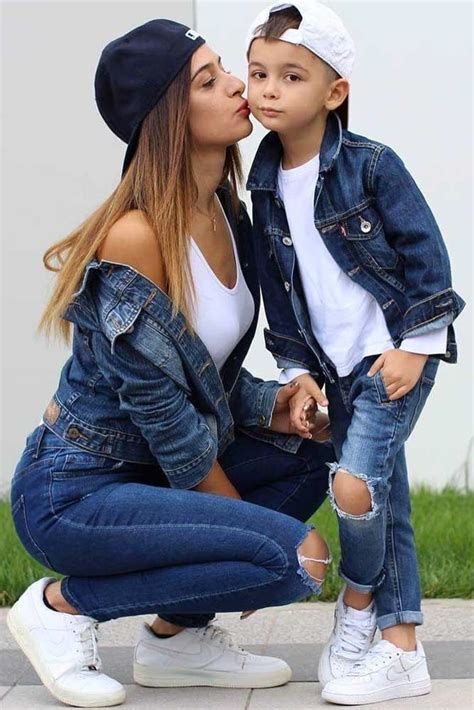 42 Cute Mommy And Me Outfits Youll Both Want To Wear Mom And Son