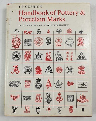 Handbook Of Pottery Porcelain Marks J P Cushion Ebuy Dk