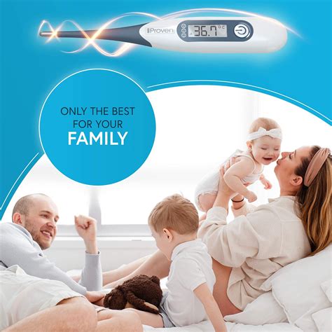 buy iproven oral thermometer measures in 10 seconds with flexible tip and fever alarm digital