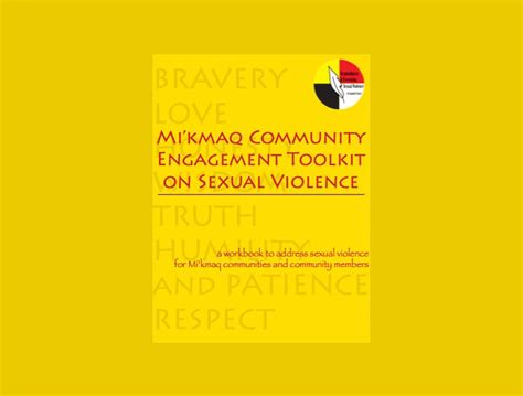 Mikmaq Community Engagement Toolkit On Sexual Violence Righting Relations