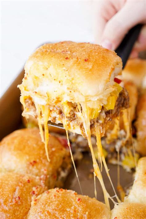 14 Simple Sports Party Sliders Homemade Hooplah