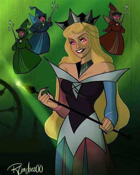 This Artist Reimagined Disney Princesses As Villains And They Re Scary Good