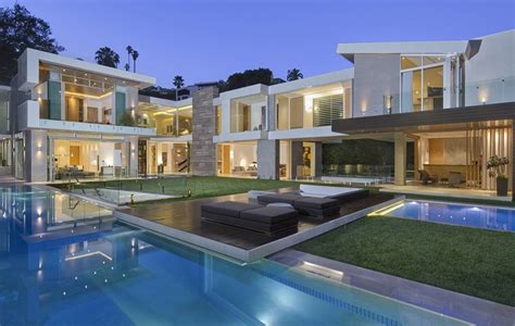Million Newly Built Modern Mansion In Los Angeles Ca Homes Of
