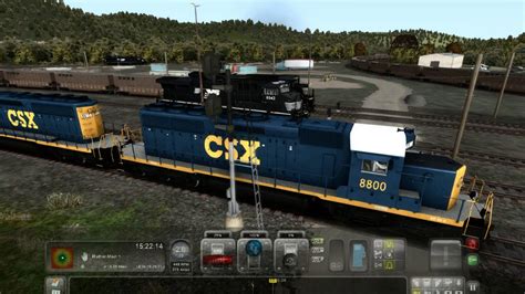 Csx Sd40 2 Train Simulator Youtube