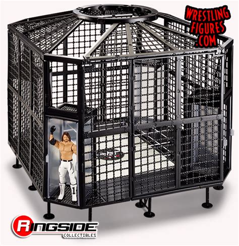 Get Trapped In The Mattel Wwe Ringside Exclusive Elimination Chamber In Stock Ringside