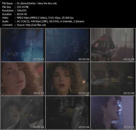 Gloria estefan here we are into the light tour live in rotterdam 1991. Back To The 80s Ballads VOBs - Gloria Estefan videoclip ...