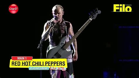 Red Hot Chili Peppers Higher Ground Lollapalooza Argentina 2018