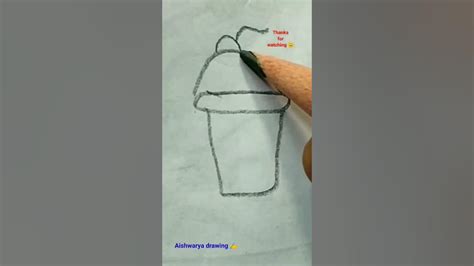 como desenhar um milkshake bonito passo a passo aishwarya drawing youtube