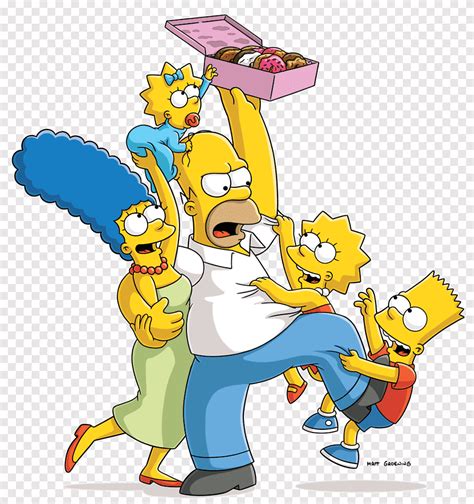 Los Simpsons Homer Simpson Lisa Simpson Bart Simpson Marge Simpson