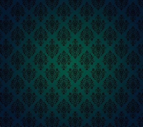 Green And Blue Wallpaper Patterns