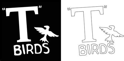 Printable T Birds Logo Printable Word Searches