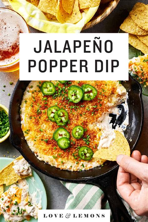 Jalapeño Popper Dip Recipe Love And Lemons