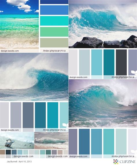 Greenblue Palette Blue Palette Ocean Colors House Colors