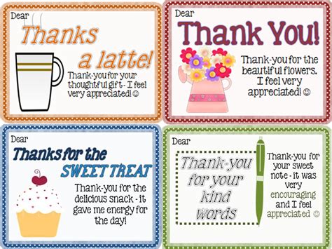 Thank You Notes From Teachers To Students Freebie Joy In The Journey