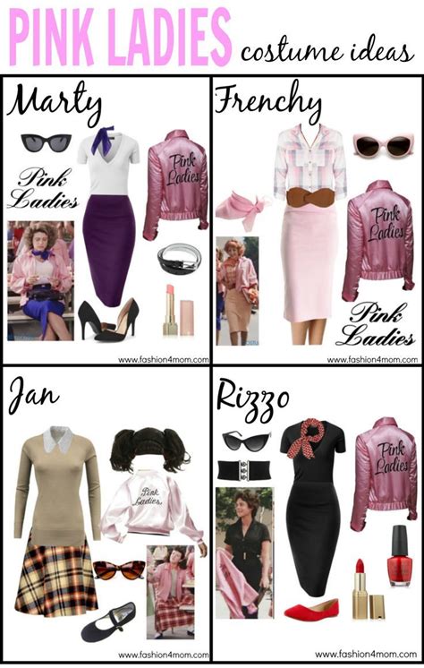Grease Costume Idea The Pink Ladies T Birds Sandy And Danny Love These