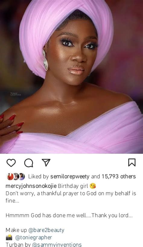 Lady In Pink Mercy Johnson Celebrates Her 38th Birthday In Style Photo