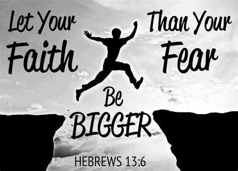 Hebrews 136 Big Faith Little Fear • Treading Water Til Jesus Comes