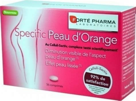 Forte Pharma Specific Peau Dorange Συμπλήρωμα για Αδυνάτισμα 56