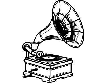 Record Player Coloring Pages