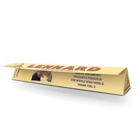 Den otců je svátek na počest otců, oslavující otcovství, vztah otce k dítěti a roli otců ve společnosti. Den otců čokoláda - Toblerone s názvem YourSurprise