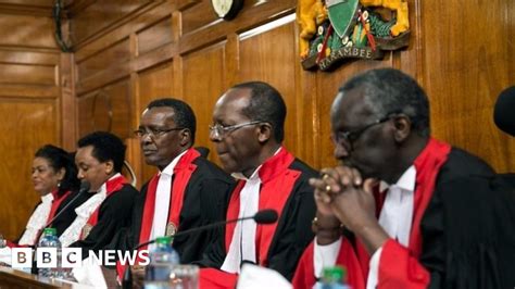 Kenya Court Explains Presidential Election Annulment Bbc News