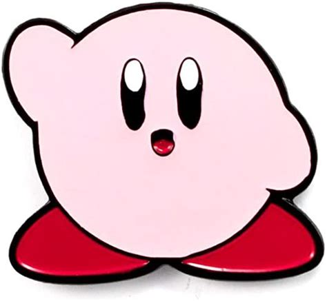 Cute Kirby Pin Nerdy Video Game Art Enamel Hat Pin Kirby Nerdy Game Art