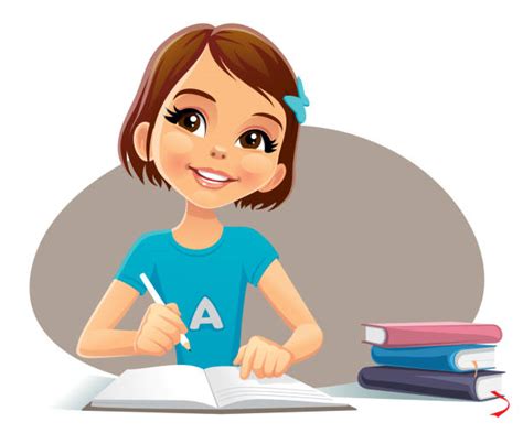 27500 Young Children Writing Stock Illustrations Royalty Free Vector
