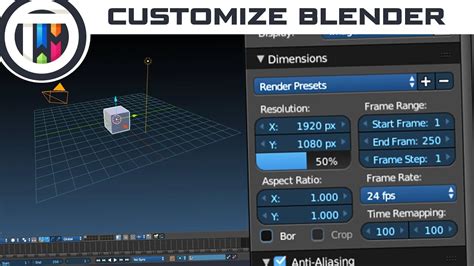 Blender Tutorial How To Customize Blender Learn 3d Now