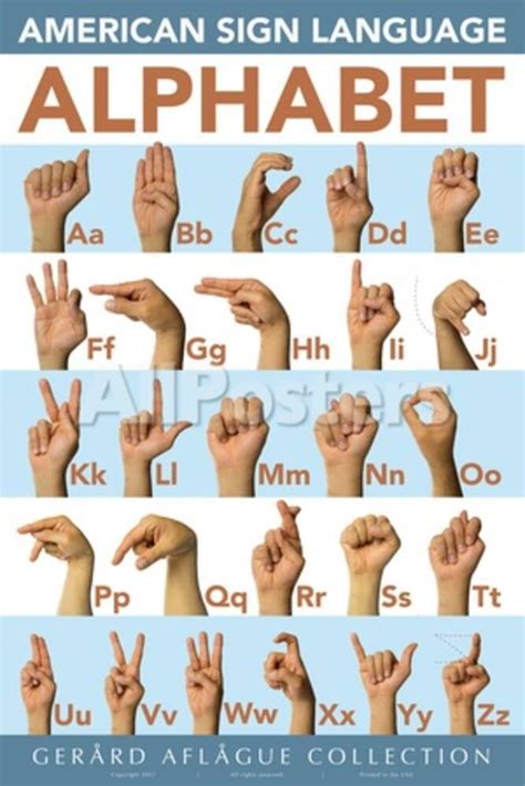 American Sign Language Classroom Prints By Gerard Aflague Collection At