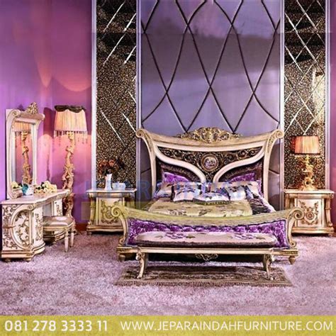 Set Tempat Tidur Mewah Eksklusif Model Eropa By Jepara Indah Furniture