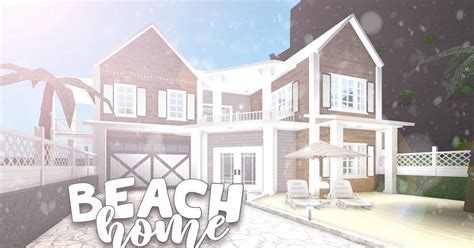 Aesthetic Beach House Bloxburg Beach Nice