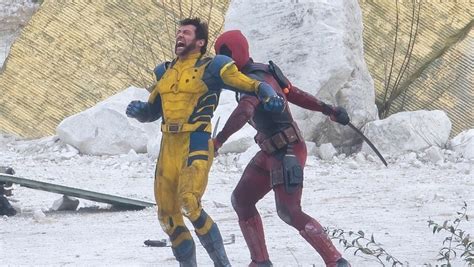 Imagens Do Set De Deadpool 3 Revelam Uma Briga Entre Wolverine E Wade E