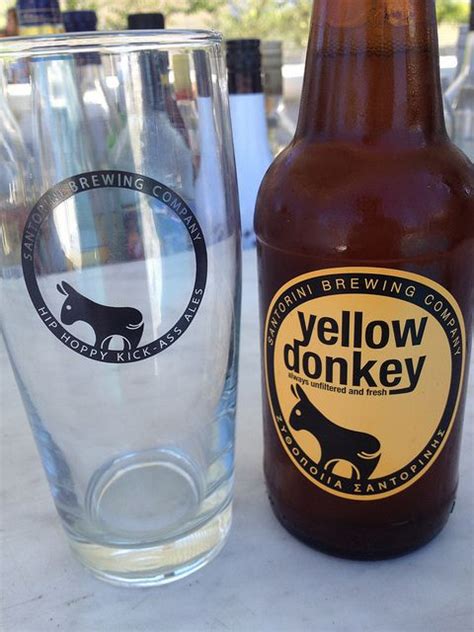 Couldnt Leave Without Having A Yellow Donkey Brewing Company Donkey
