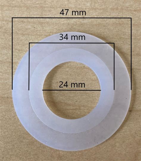 Flush Valve Silcone Seal Mm Od Mm Id Mm Ld Nuflush