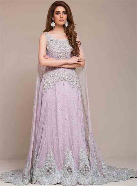 Pakistani Bridal Long Tail Maxi Dress Designs 2024 2025 Fashioneven