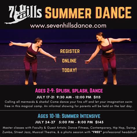 Summer Camps Seven Hills Dance Studio