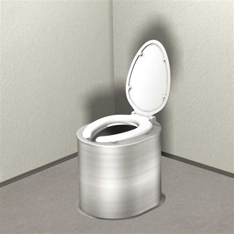 Add to basket share to Waterless Toilet Riser with Seat and Cover - Murdock