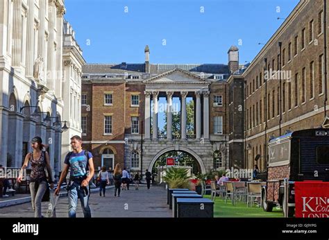 Kings College University Of London Strand Campus Buildings London