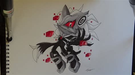 Drawing Infinite Sonic Forces Youtube