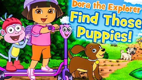 New 2016 Dora The Explorer Find Those Puppies Nick Jr Games For